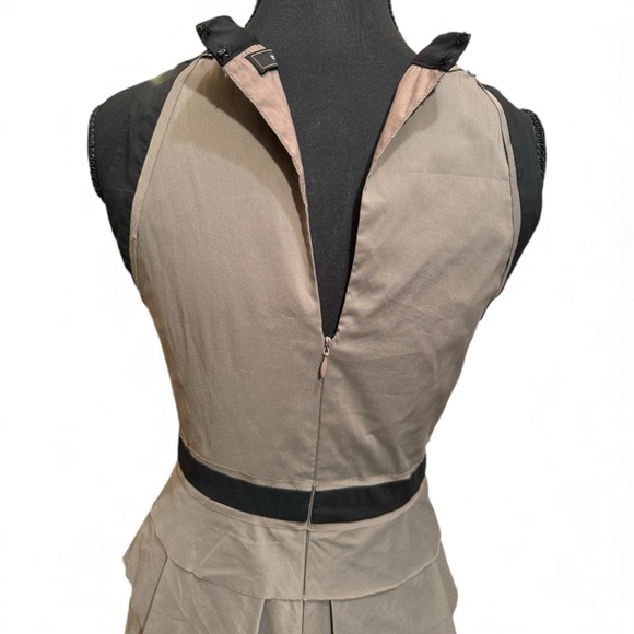 BCBGMaxAzria Brown Ruffled Mini Dress - Picture 5 of 7